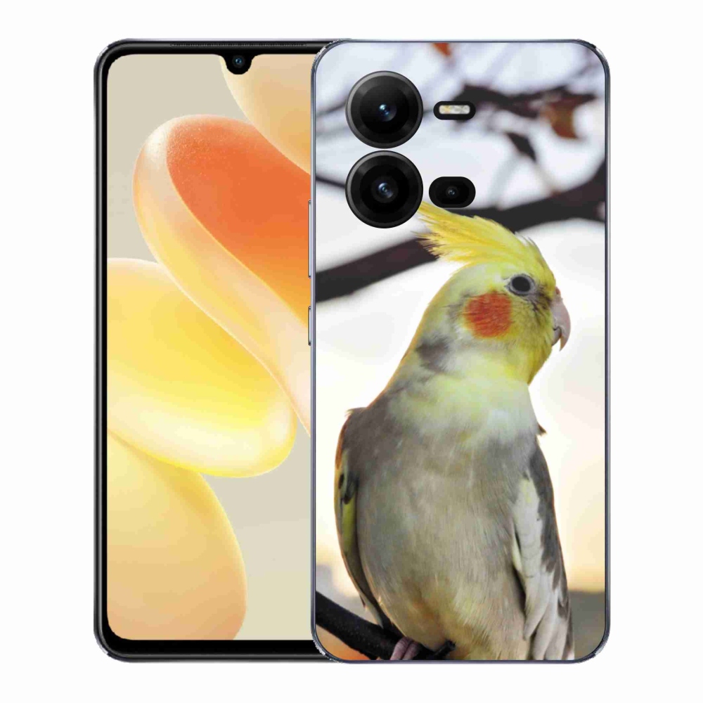 Gél borítás mmCase a Vivo X80 Lite készülékhez - papagáj korela