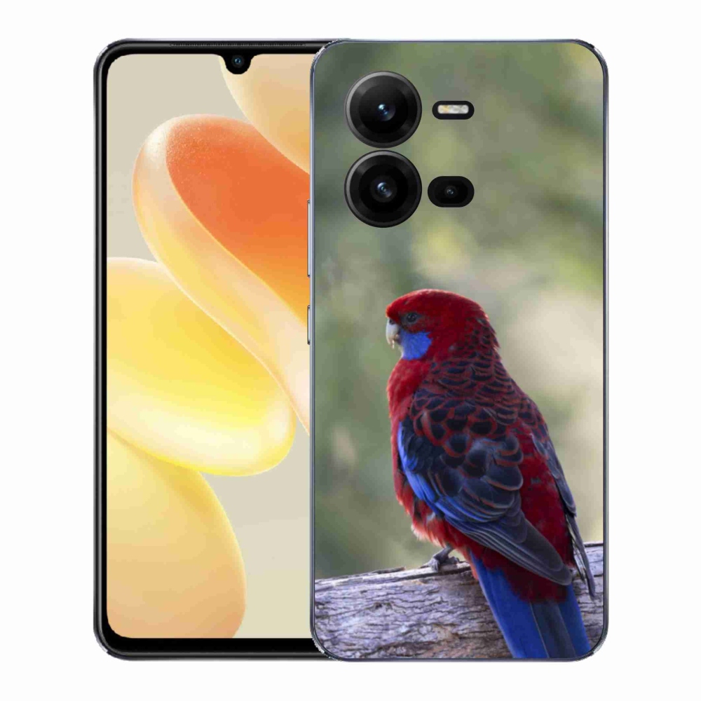 Zselés borítás mmCase a Vivo X80 Lite készülékhez - papagáj rosela
