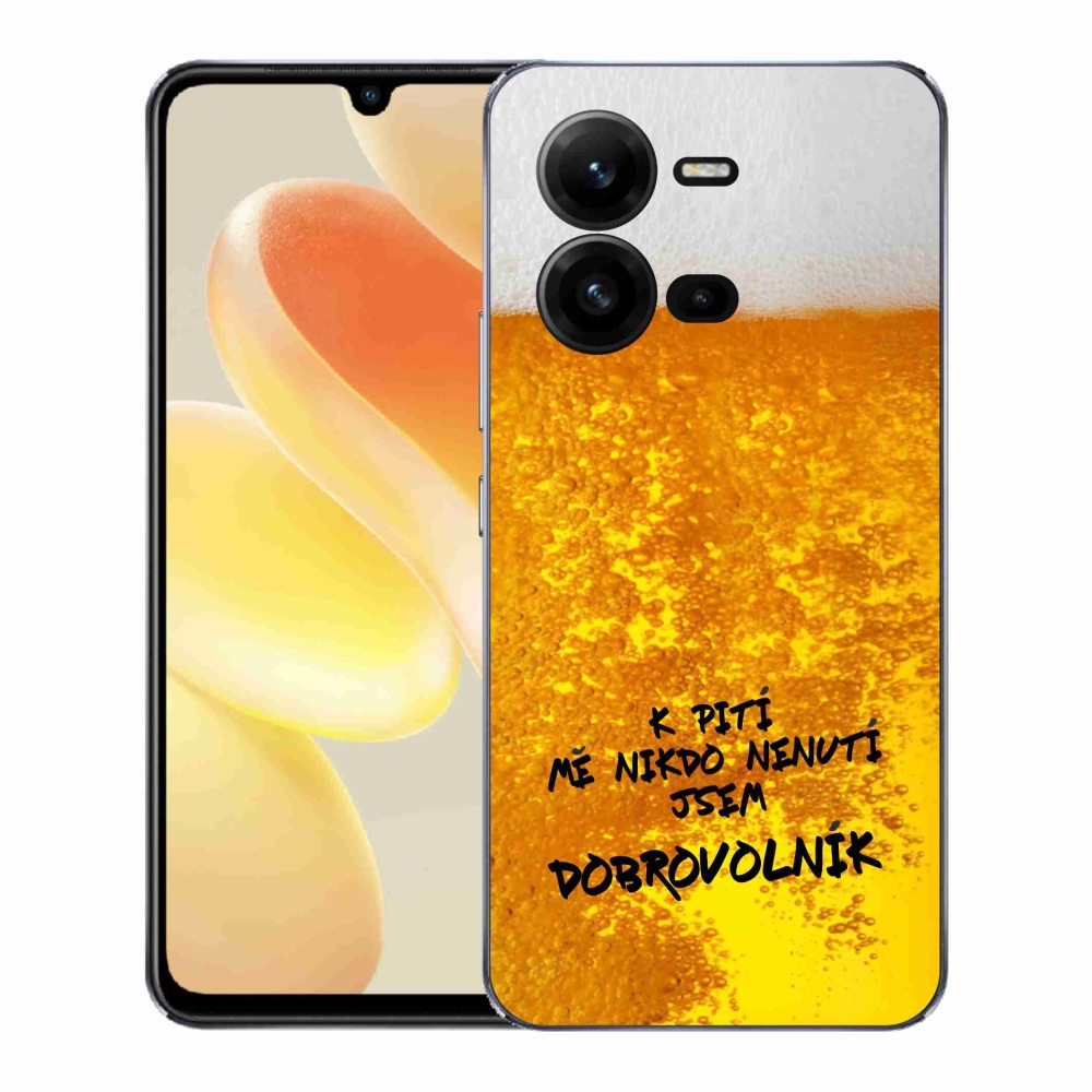 Gél borítás mmCase a Vivo X80 Lite készülékhez - sör motívum 4