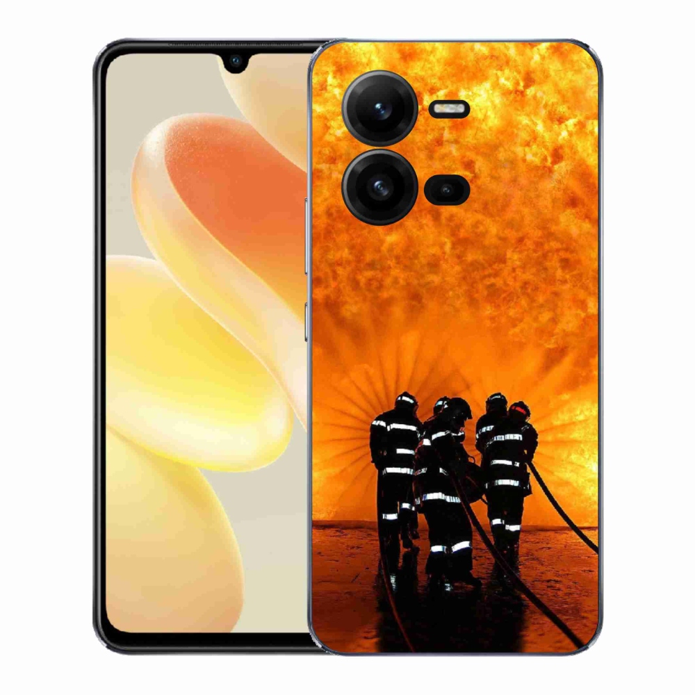 Gél borítás mmCase a Vivo X80 Lite készülékhez - Fire