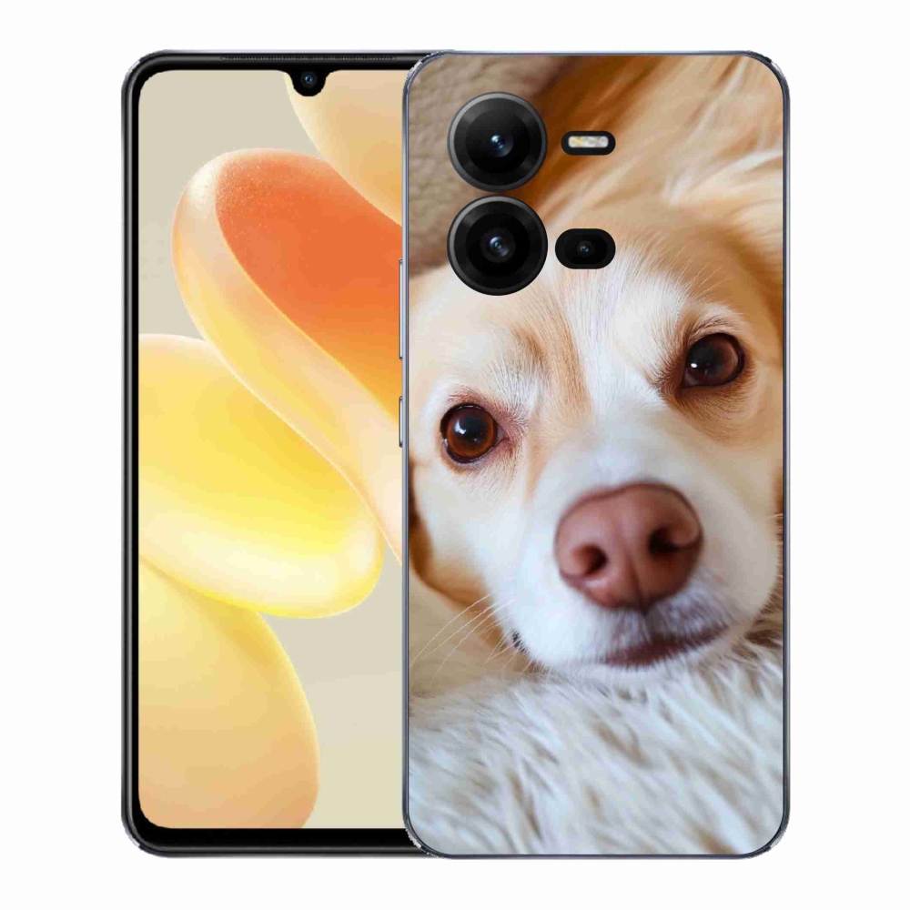 Gél borító mmCase a Vivo X80 Lite készülékhez - Aranyos csivava