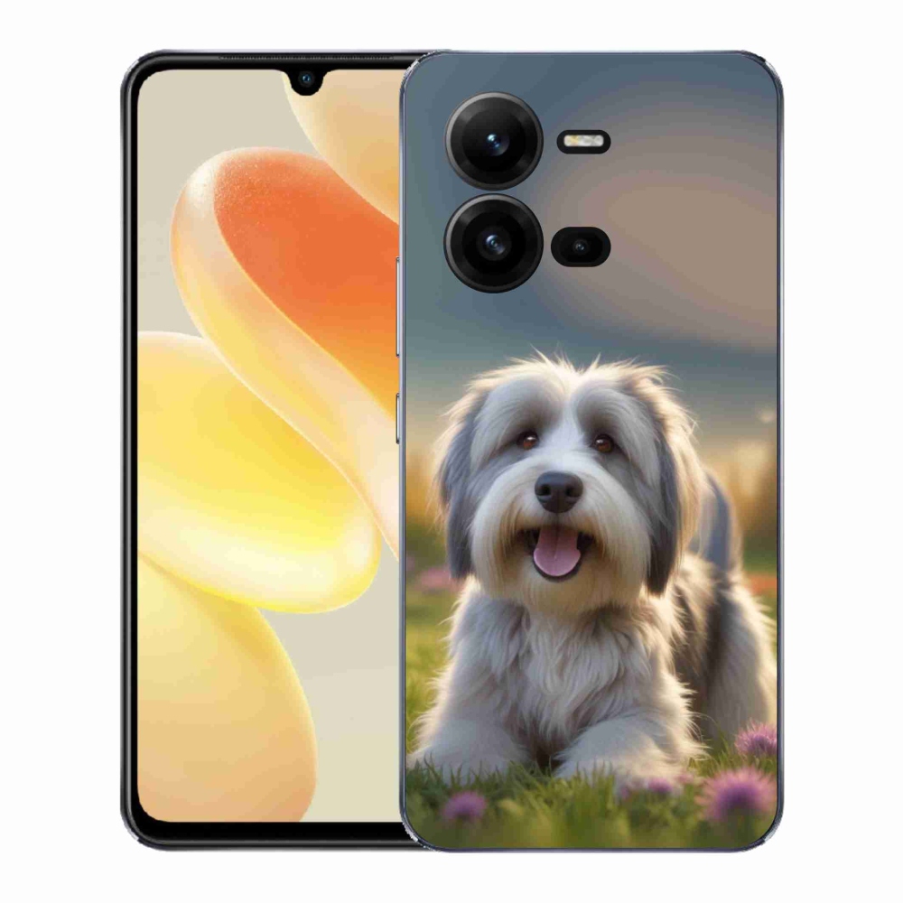 Gél borítás mmCase a Vivo X80 Lite készülékhez - aranyos havanese kutya