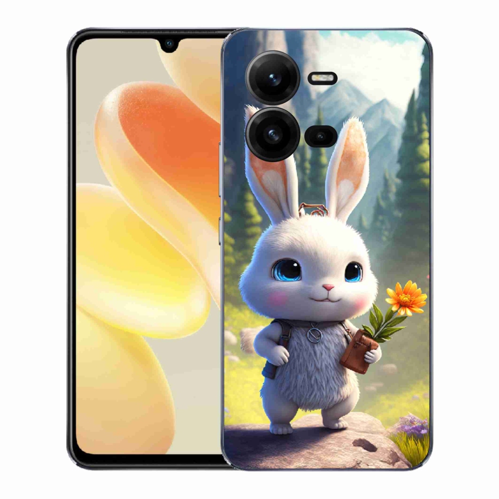 Gél borítás mmCase a Vivo X80 Lite készülékhez - aranyos nyuszi