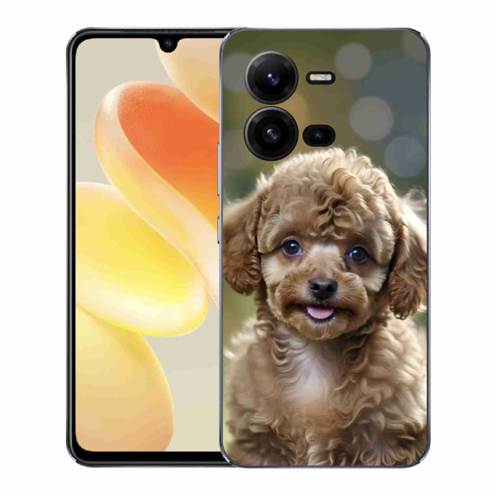 Gél borítás mmCase a Vivo X80 Lite készülékhez - aranyos uszkár