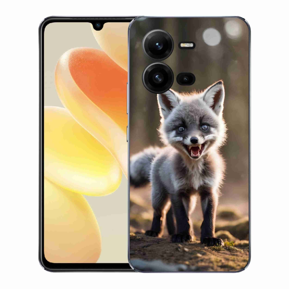 Gél borítás mmCase a Vivo X80 Lite készülékhez - angry fox