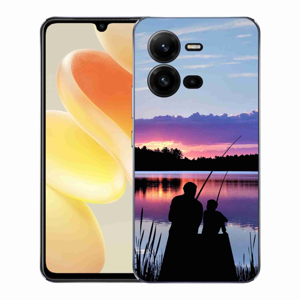Gél borítás mmCase a Vivo X80 Lite számára - halászat 2