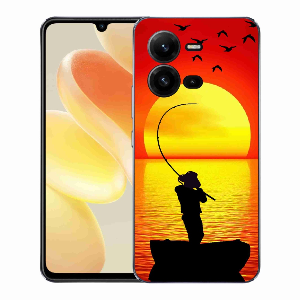Gél borítás mmCase a Vivo X80 Lite számára - halászat