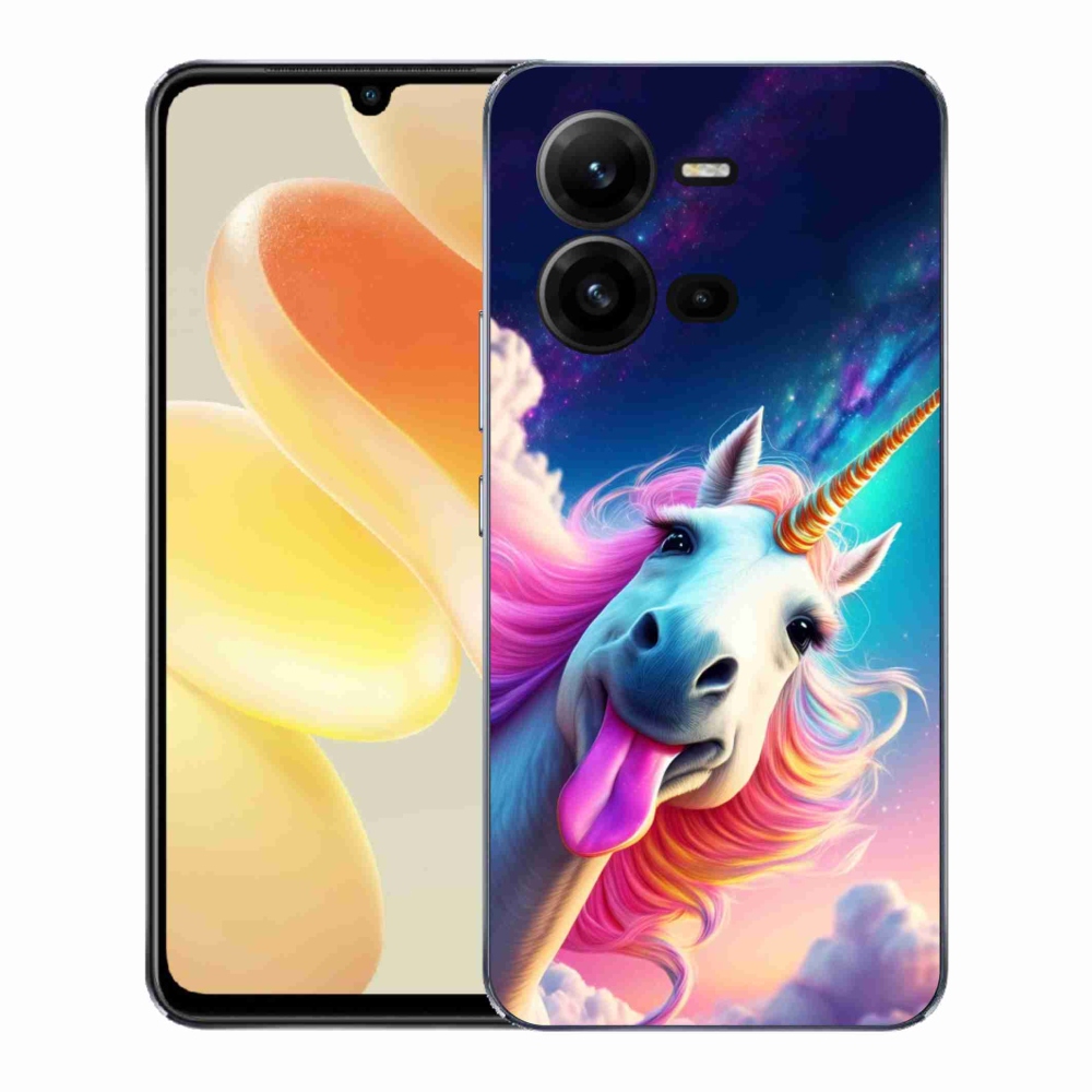 Gél borító mmCase a Vivo X80 Lite-on - őrült egyszarvú