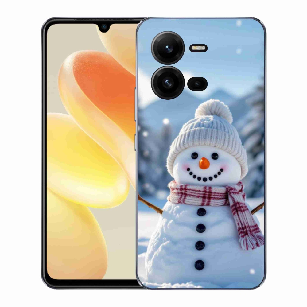 Gél borítás mmCase a Vivo X80 Lite készülékhez - hóember 3