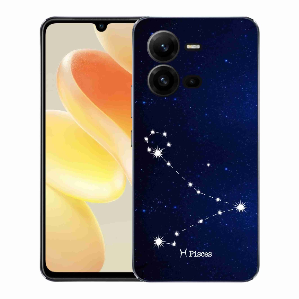 Gél borítás mmCase a Vivo X80 Lite készülékhez - csillagkép Halak