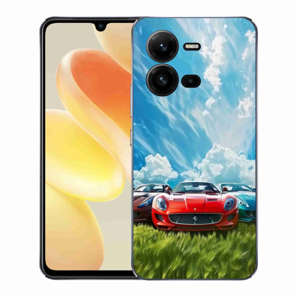 Gél borítás mmCase a Vivo X80 Lite-hoz - sportkocsikhoz