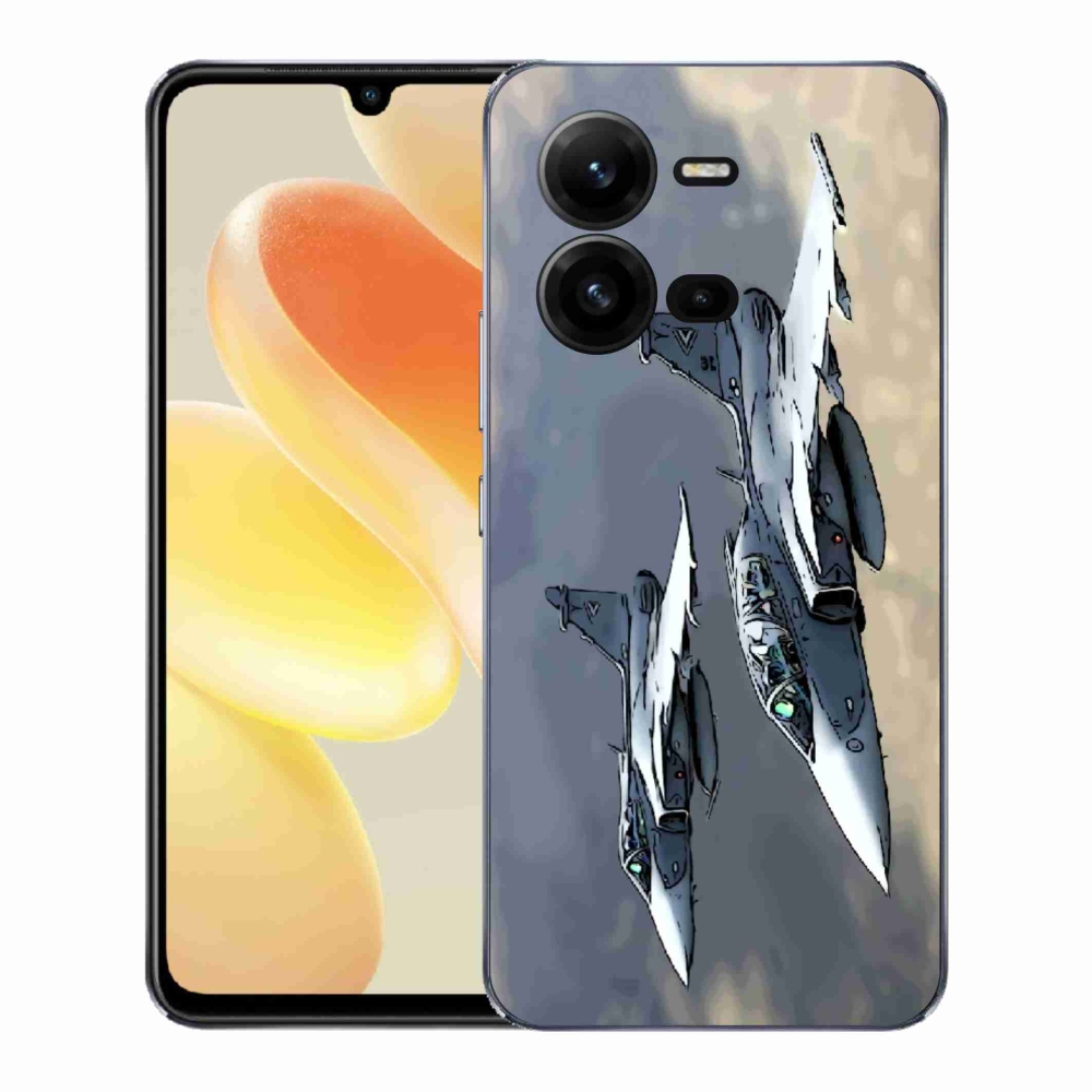 Gél borítás mmCase a Vivo X80 Lite-on - vadászgépek