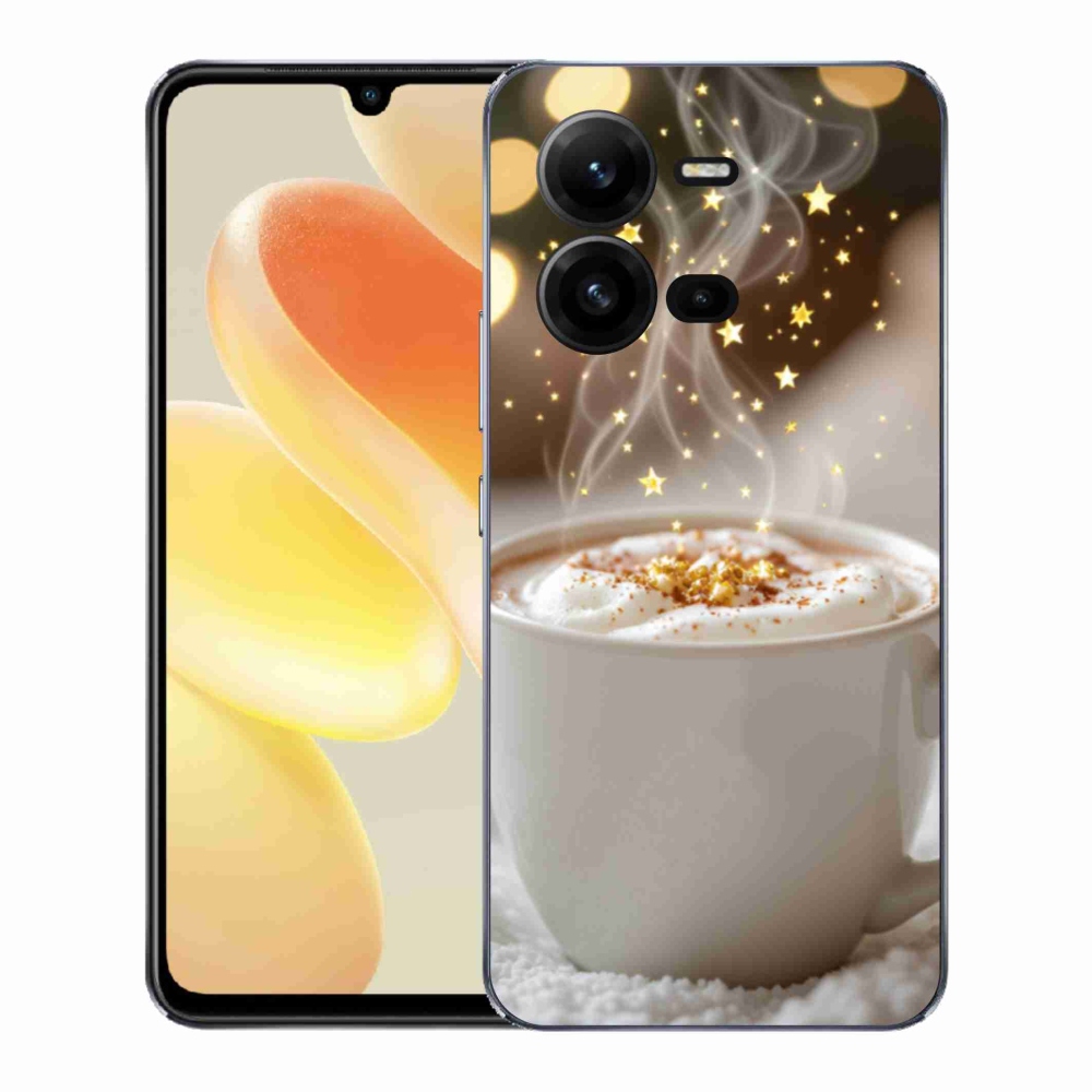 Gélburkolat mmCase a Vivo X80 Lite-on - Karácsonyi forró ital