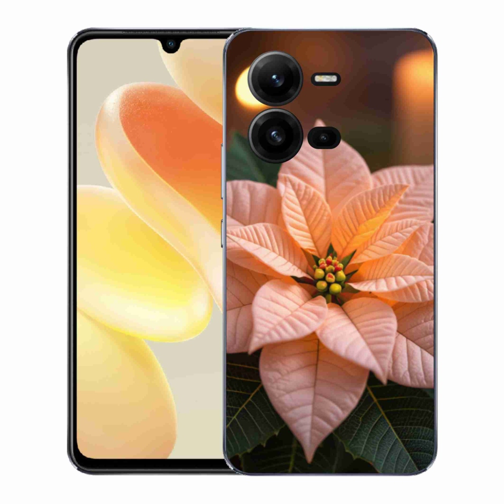 Gél borítás mmCase a Vivo X80 Lite-on - Karácsonyi csillag