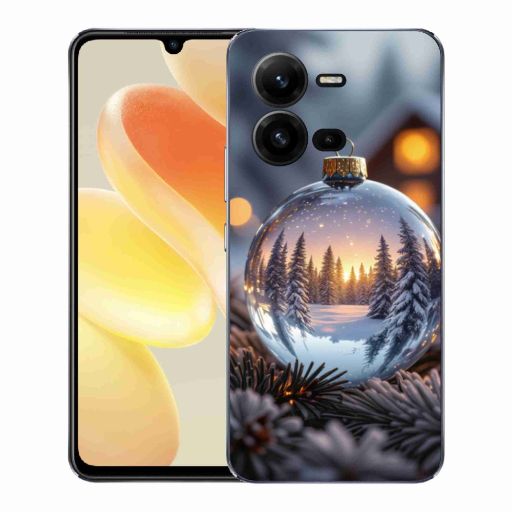 Gél borítás mmCase a Vivo X80 Lite-hoz - karácsonyi dekoráció