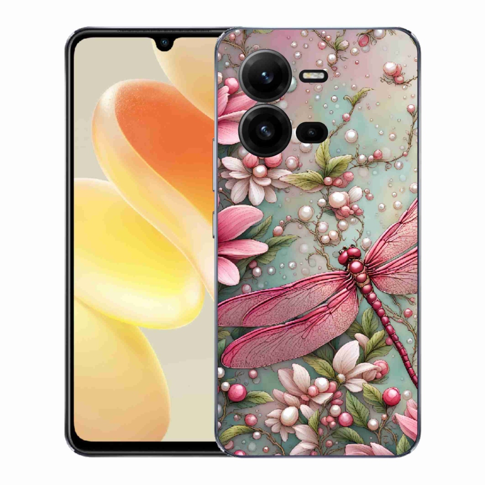 Gél borítás mmCase a Vivo X80 Lite készülékhez - szitakötő