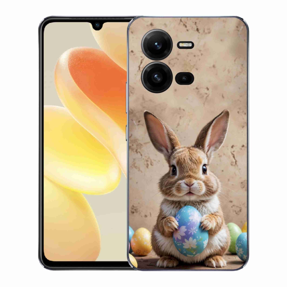 Gél borítás mmCase a Vivo X80 Lite készülékhez - Húsvéti nyuszi