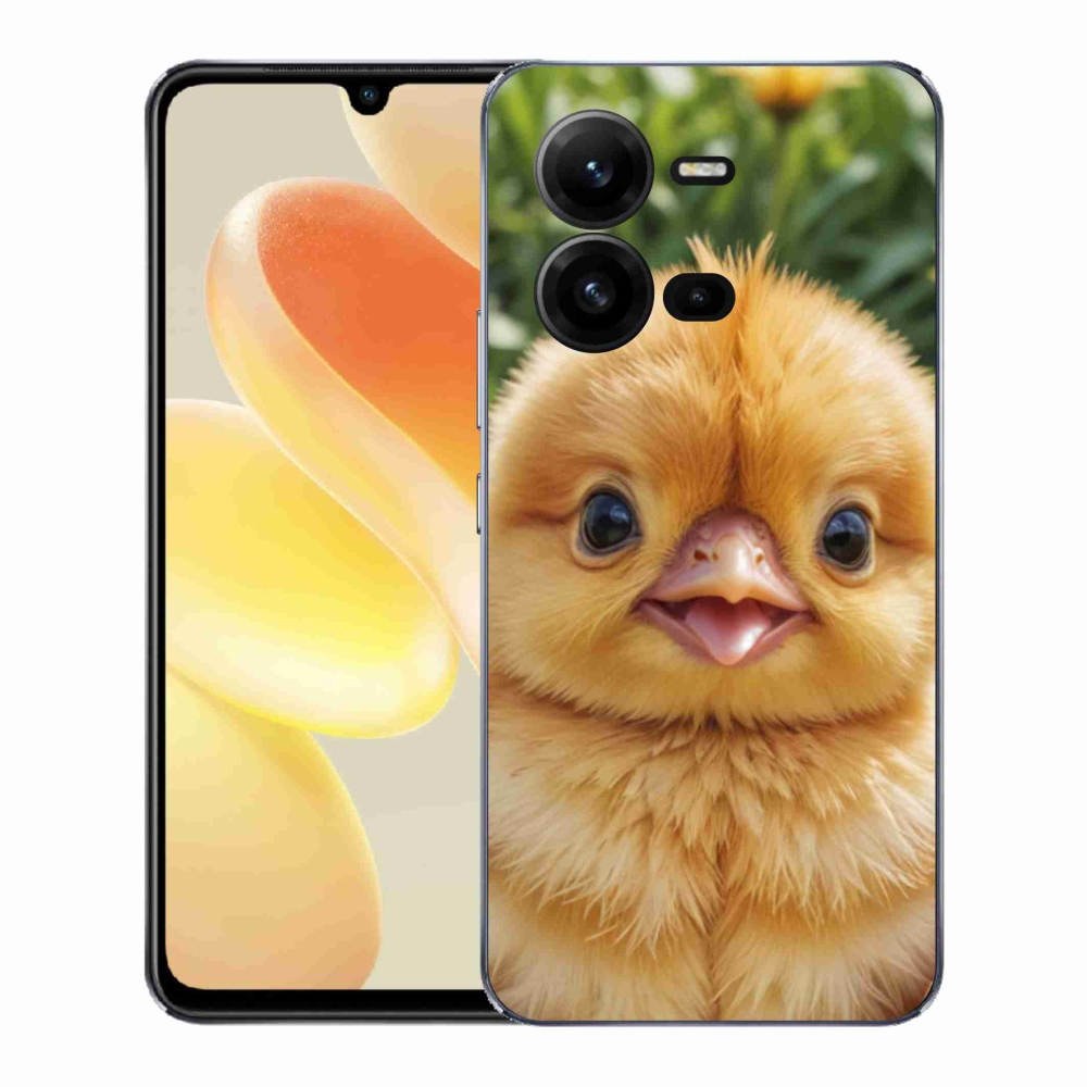 Gél borító mmCase a Vivo X80 Lite készülékhez - boldog csaj