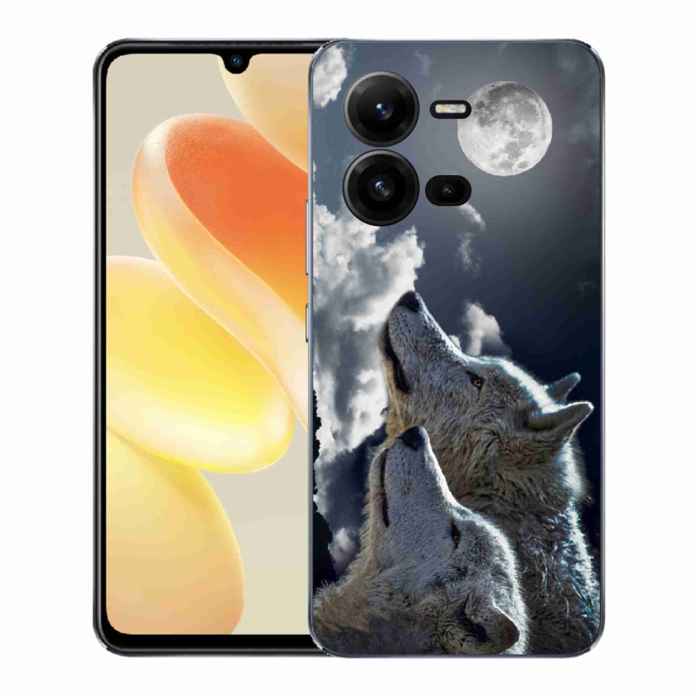 Gél borítás mmCase a Vivo X80 Lite készülékhez - farkasok