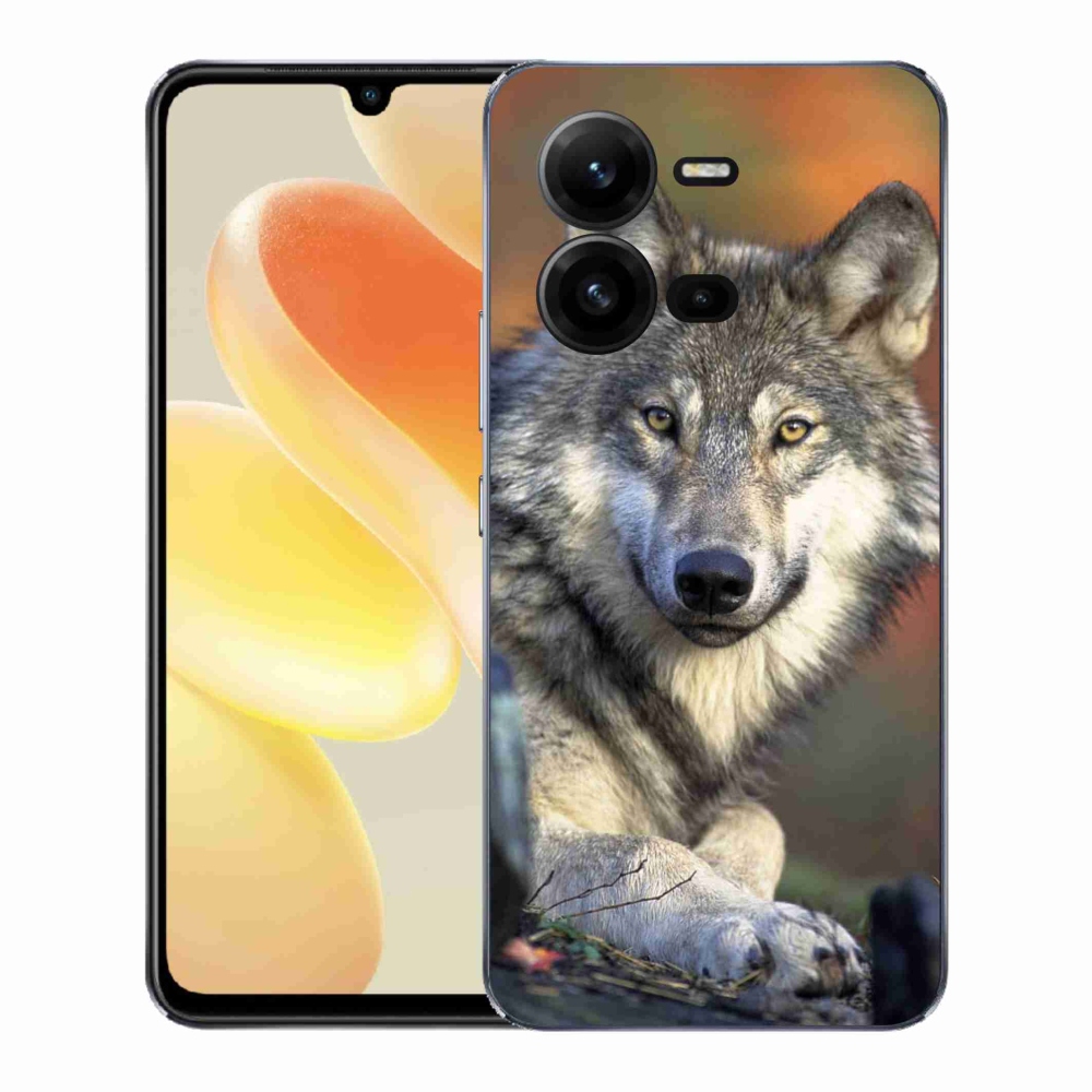 Gél borítás mmCase a Vivo X80 Lite készülékhez - farkas