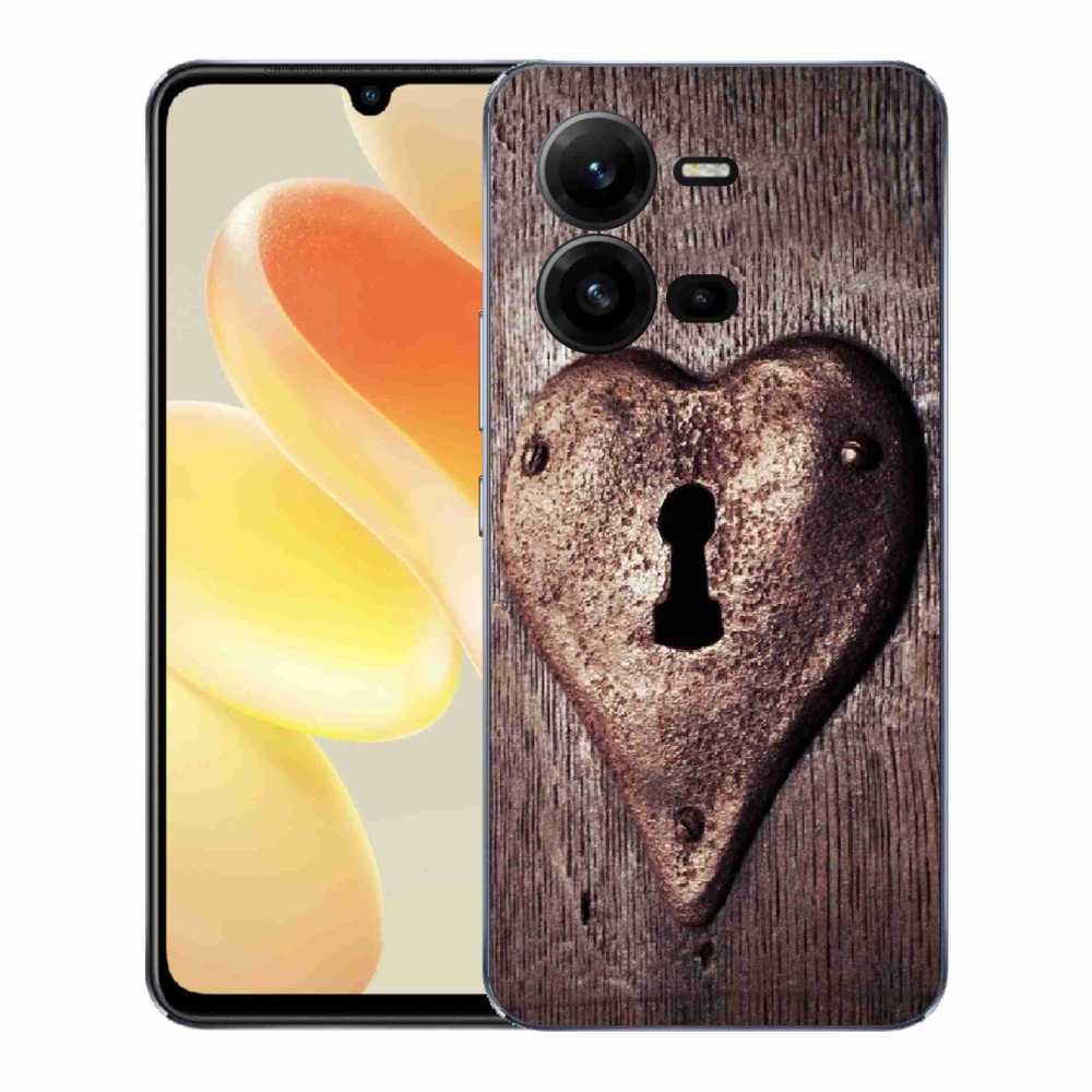Gél borítás mmCase a Vivo X80 Lite készülékhez - szív alakú zár