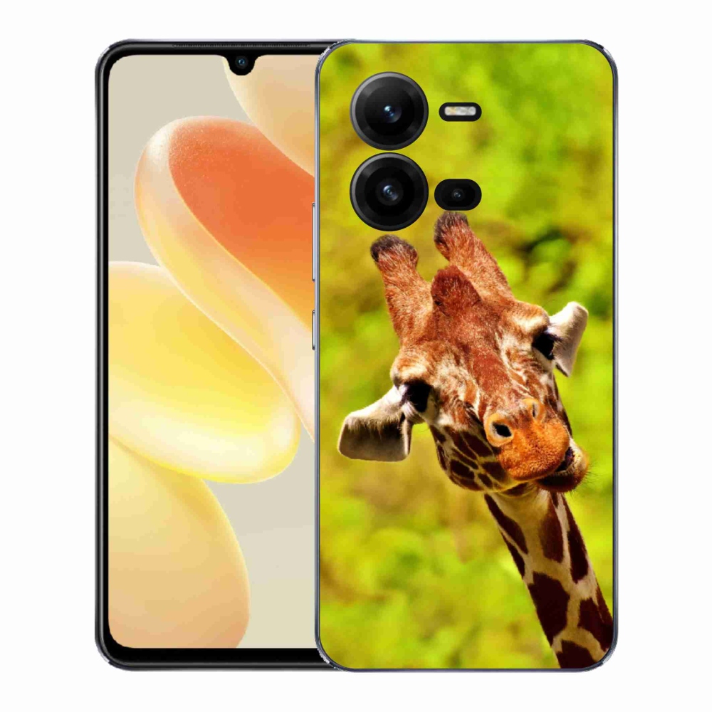 Gél borítás mmCase a Vivo X80 Lite készülékhez - zsiráf