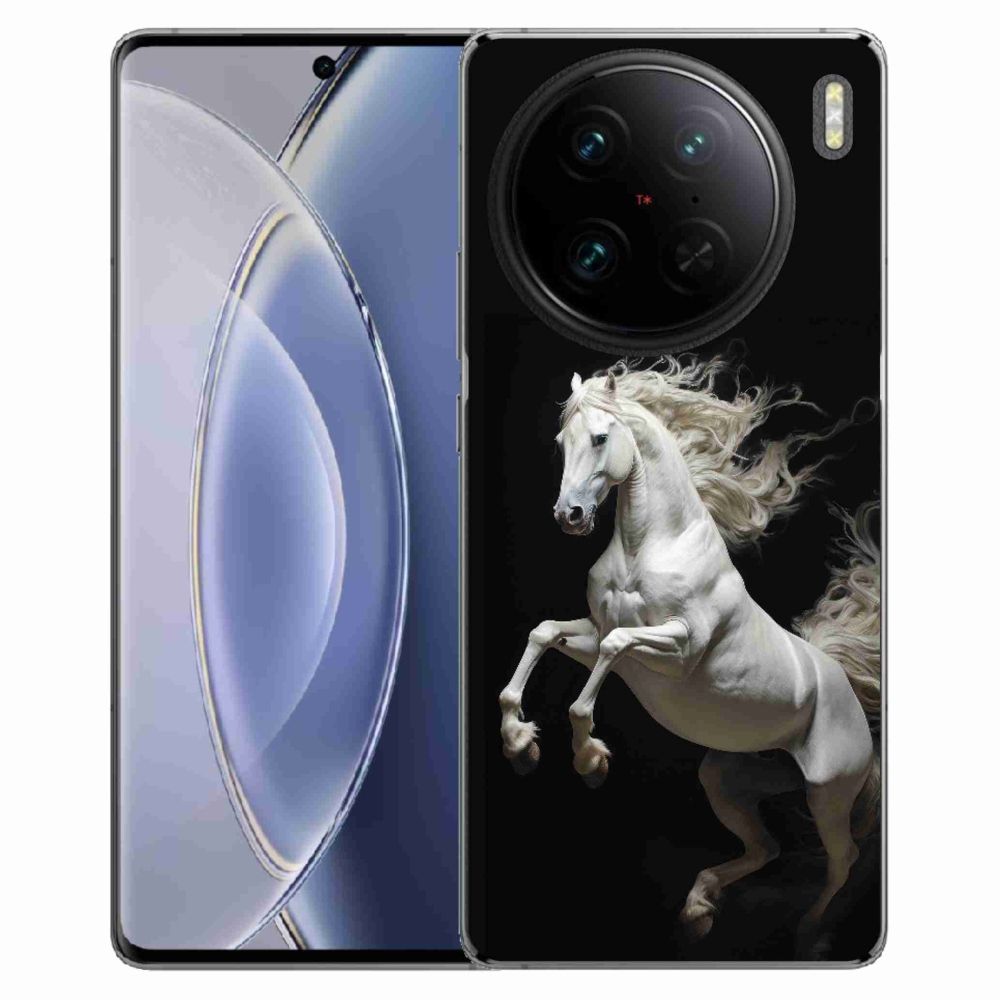 mmCase gélhuzat a Vivo X90 Pro-hoz – fehér ló 4