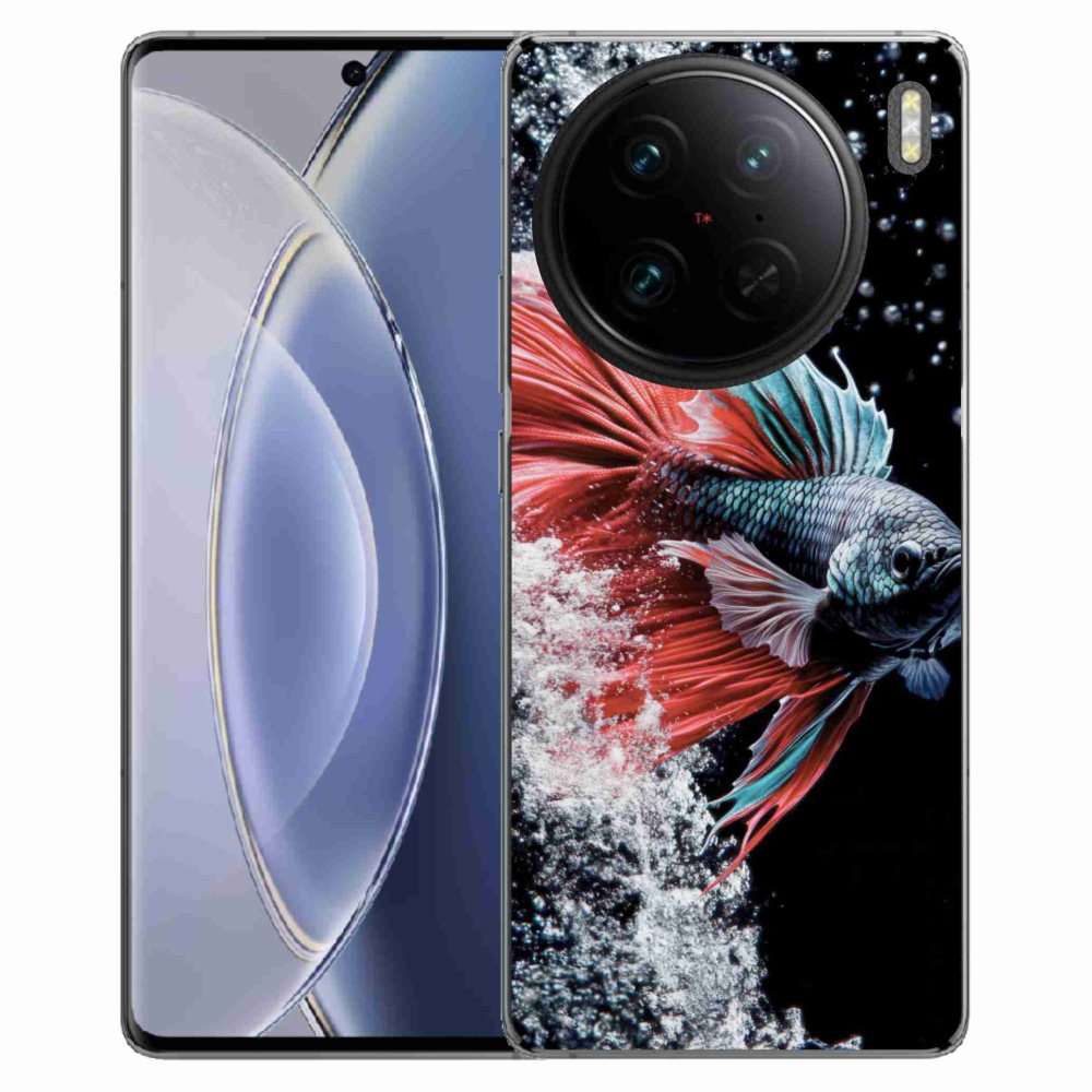 mmCase gélhuzat a Vivo X90 Pro-hoz – színes harcosnő