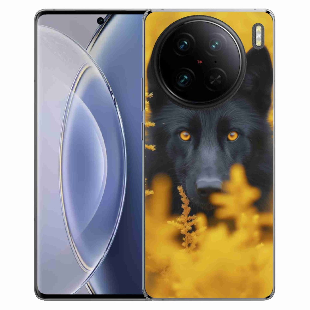 mmCase géltok a Vivo X90 Pro-hoz – fekete farkas 2