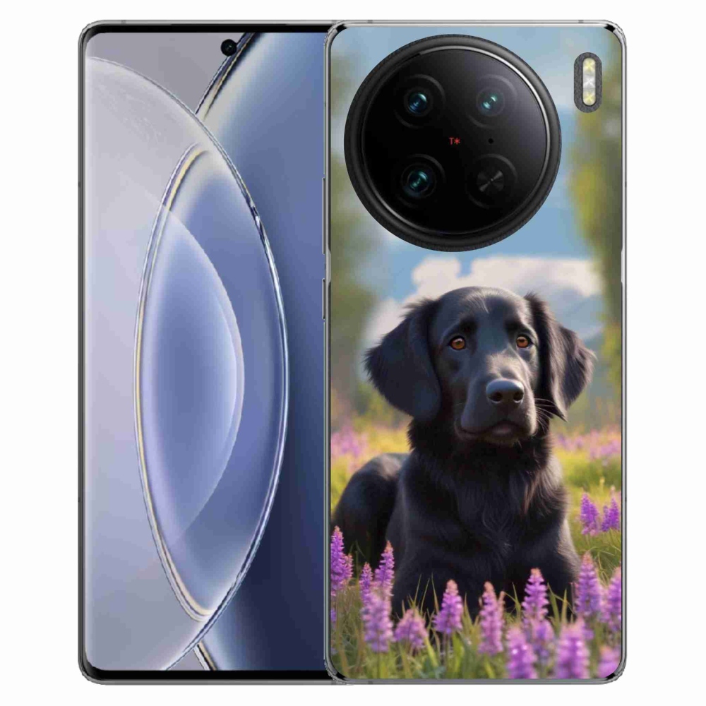 mmCase géltok a Vivo X90 Pro-hoz – elegáns fekete retriever