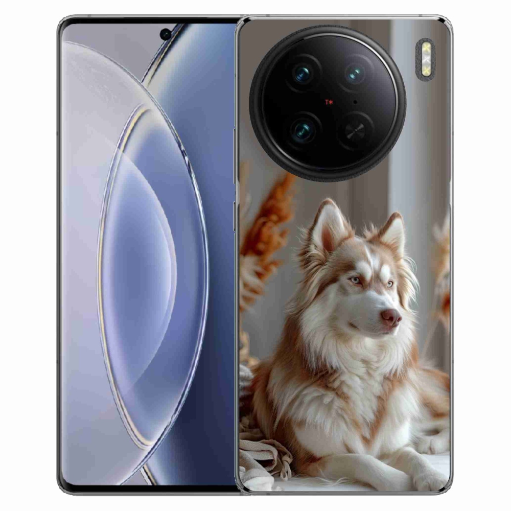 mmCase géltok a Vivo X90 Pro-hoz – nyugodt szibériai husky