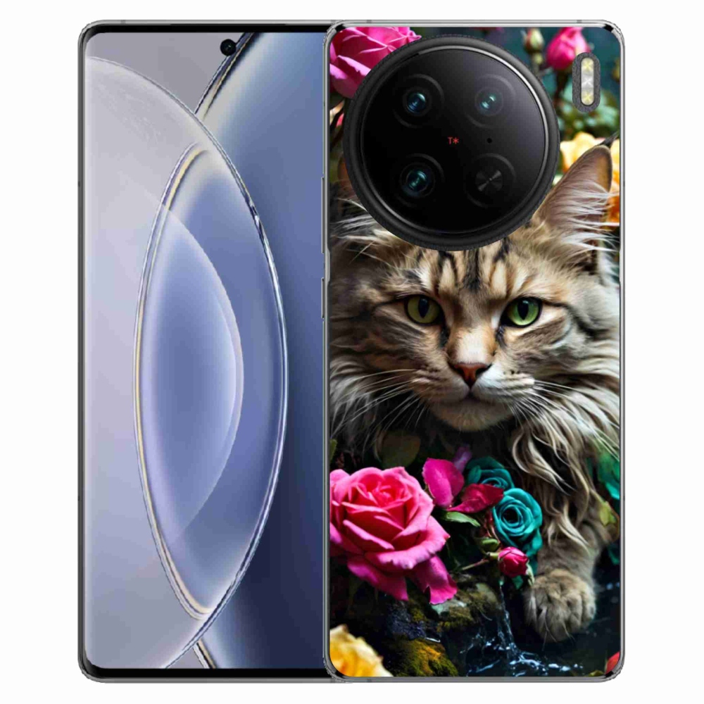 mmCase géltok a Vivo X90 Pro-hoz – macskás mintázat 2