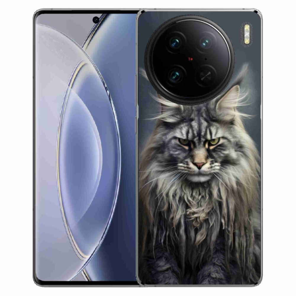 mmCase gélhuzat a Vivo X90 Pro-hoz – macskás mintázat 4