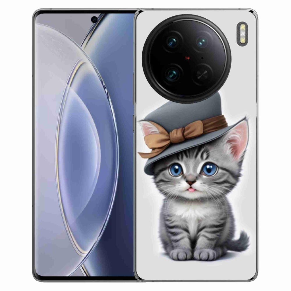 mmCase géltok a Vivo X90 Pro-hoz – kalapos cica