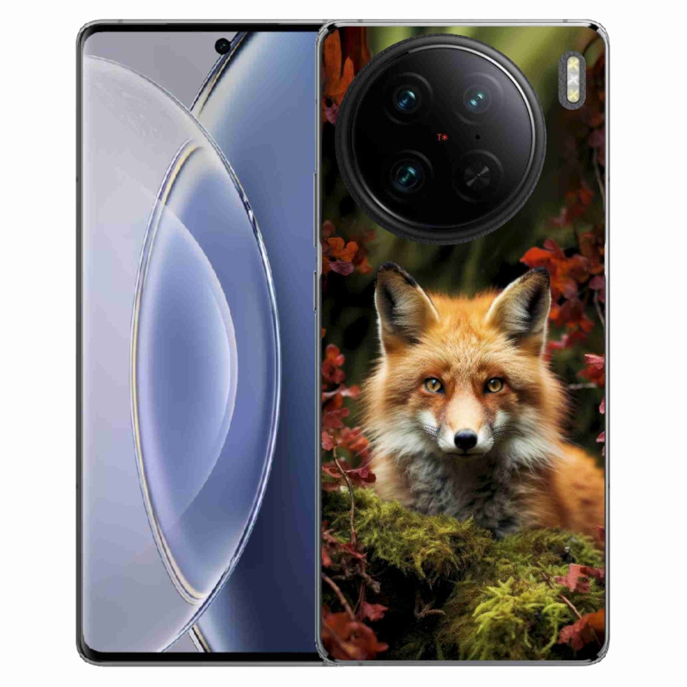mmCase géltok a Vivo X90 Pro-hoz – róka az erdőben