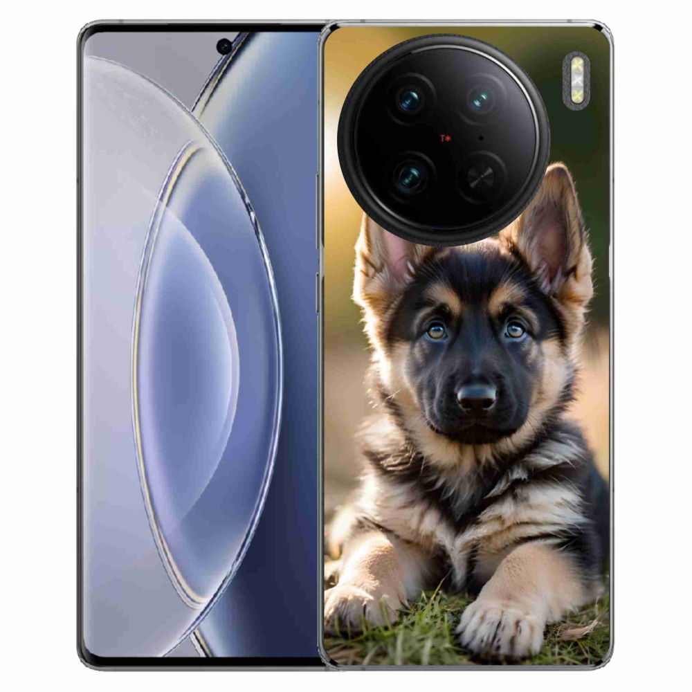 mmCase géltok a Vivo X90 Pro-hoz – német juhászkutya a természetben