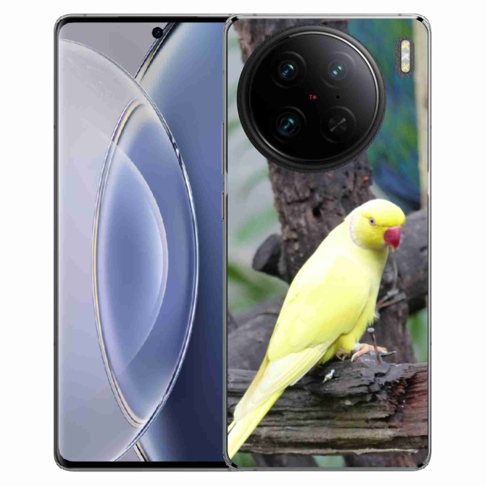 mmCase géltok a Vivo X90 Pro-hoz – sárga alexandri papagáj