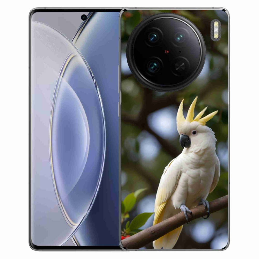 mmCase géltok a Vivo X90 Pro-hoz – kakadu papagáj 3