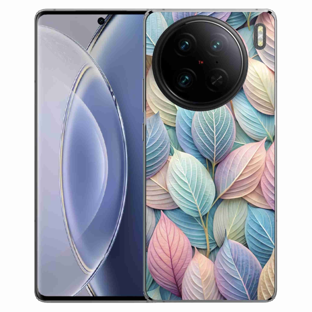 mmCase gélhuzat a Vivo X90 Pro-hoz – pasztell levelek