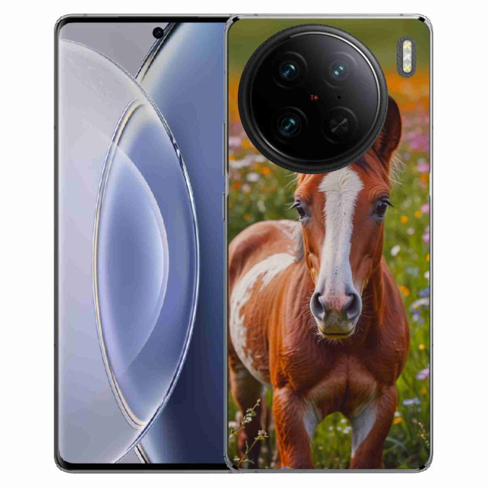 mmCase gél tok a Vivo X90 Pro-hoz – aranyos csikó