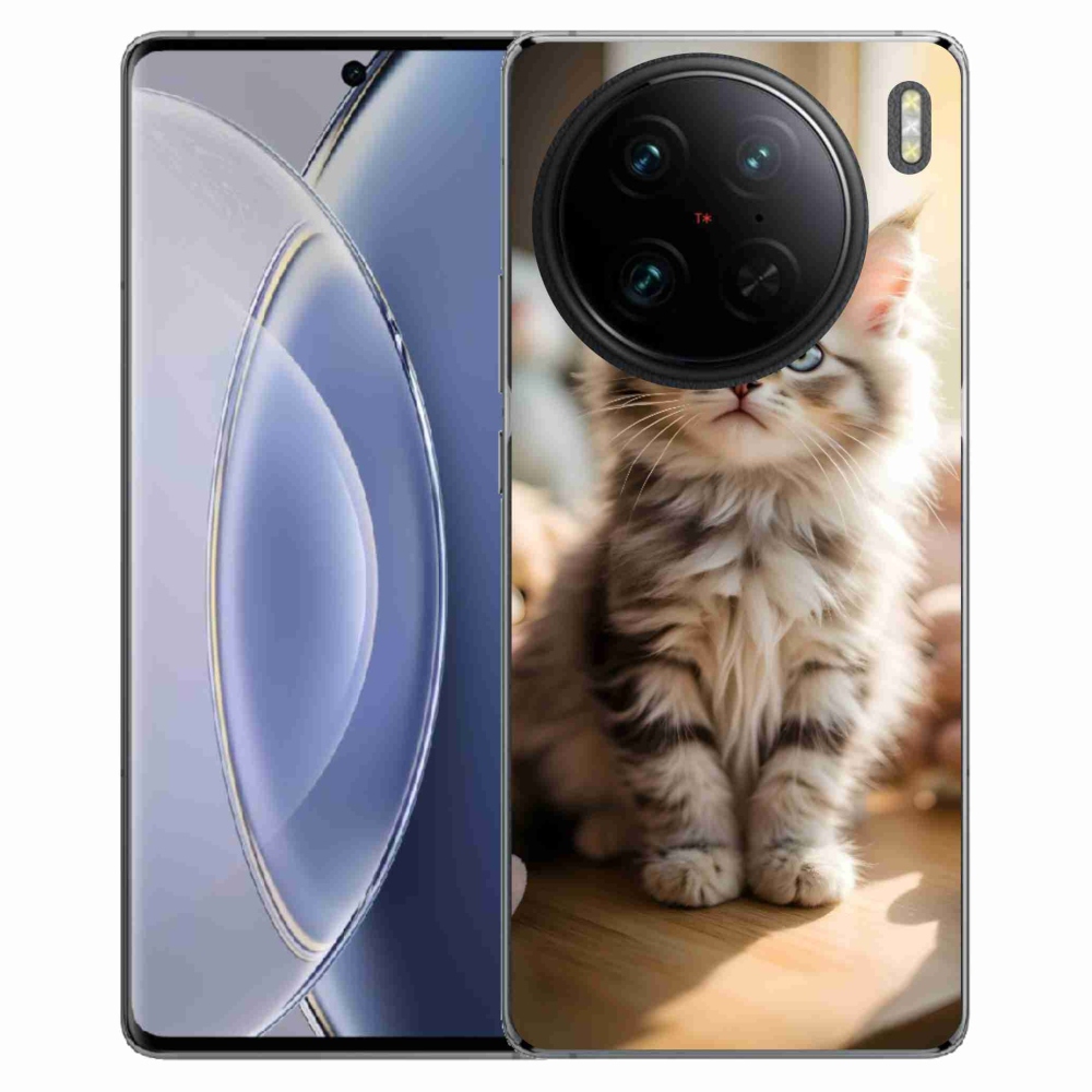 mmCase gél tok a Vivo X90 Pro-hoz – aranyos cica 10