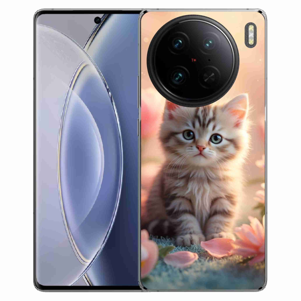 mmCase gél tok a Vivo X90 Pro-hoz – aranyos cica 8