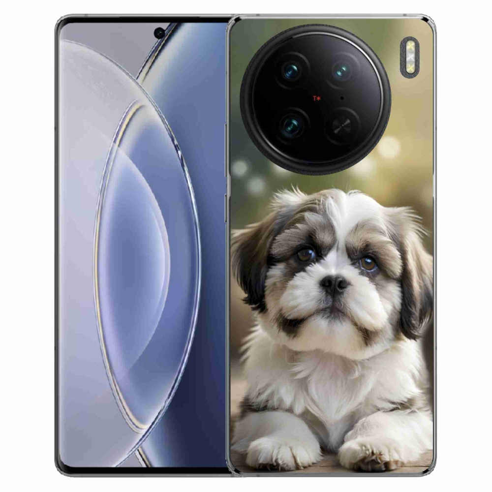 mmCase gél tok a Vivo X90 Pro-hoz – aranyos shih-tzu