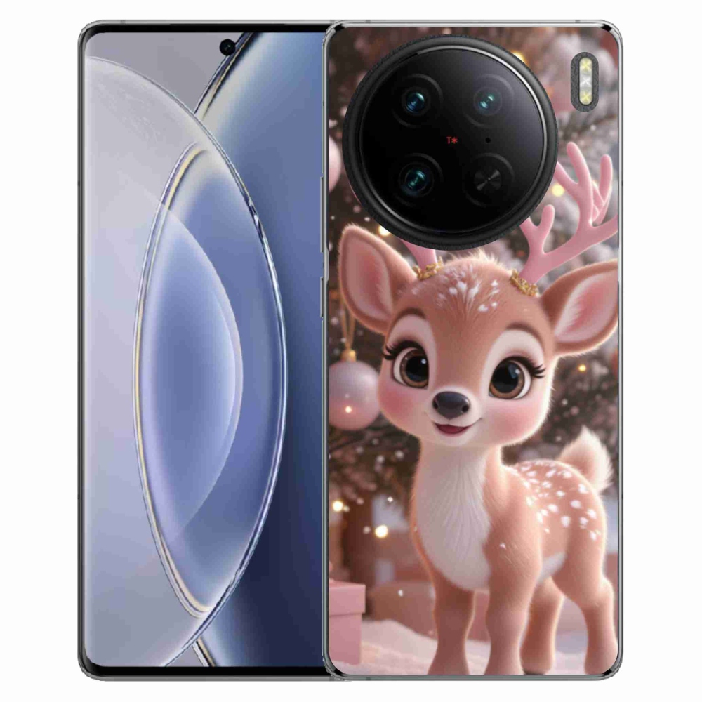 mmCase géltok a Vivo X90 Pro-hoz – aranyos rénszarvas