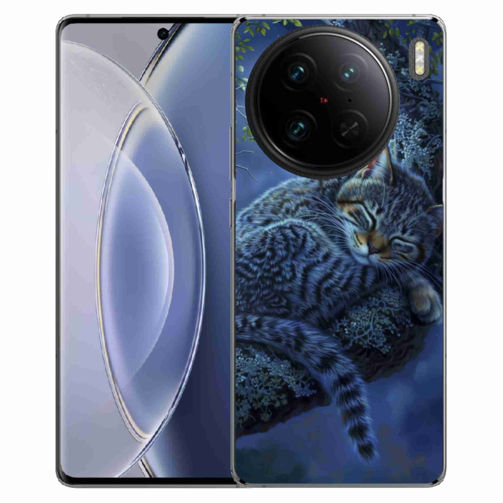 mmCase géltok a Vivo X90 Pro-hoz – alvó macska