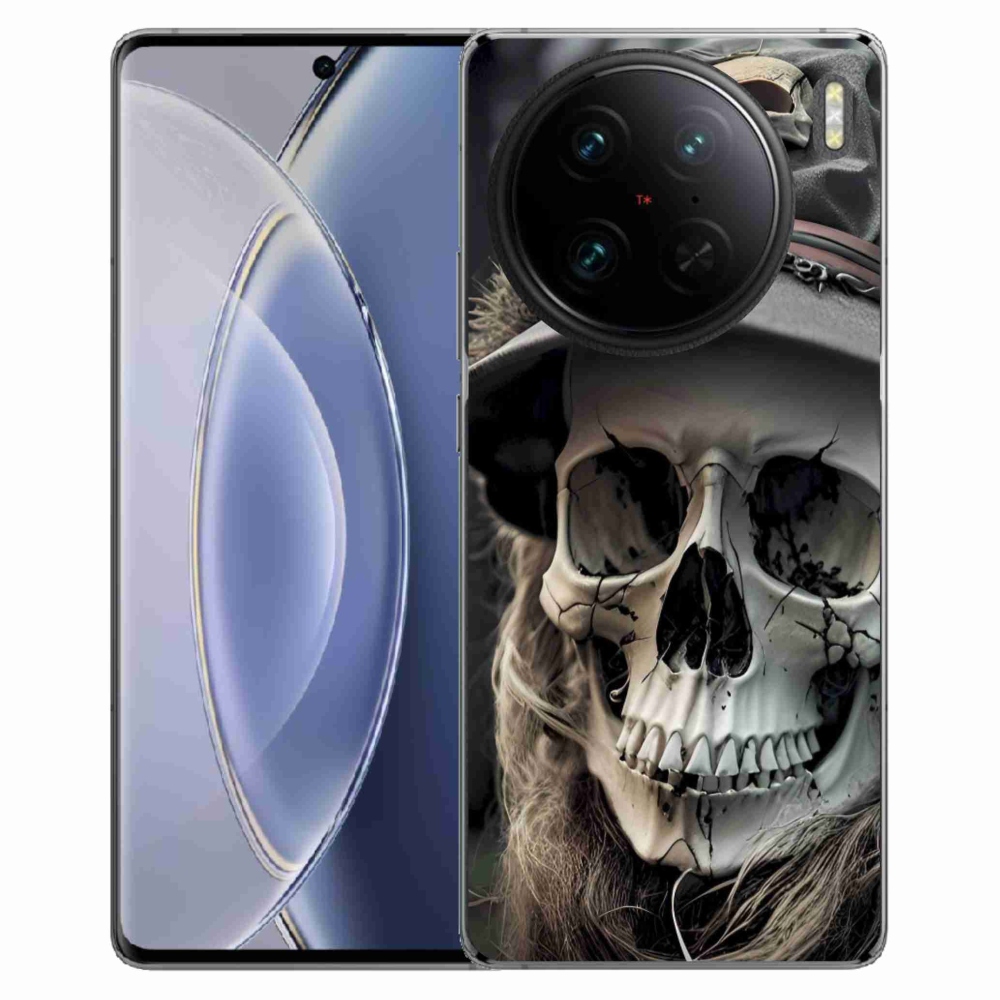mmCase géltok a Vivo X90 Pro-hoz – sötét koponya