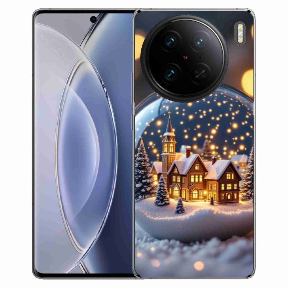 mmCase gél tok a Vivo X90 Pro-hoz – karácsonyi gömb 4