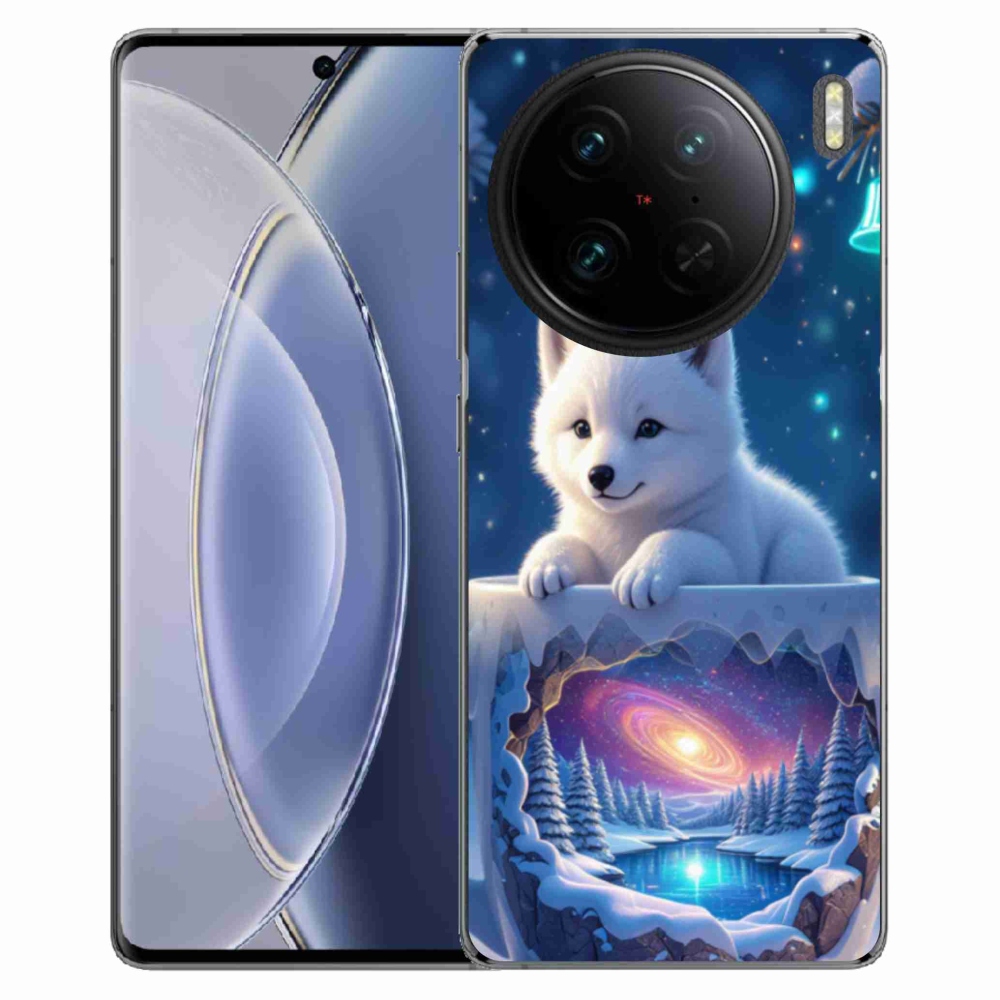 mmCase gél tok a Vivo X90 Pro-hoz – karácsonyi kiskutya