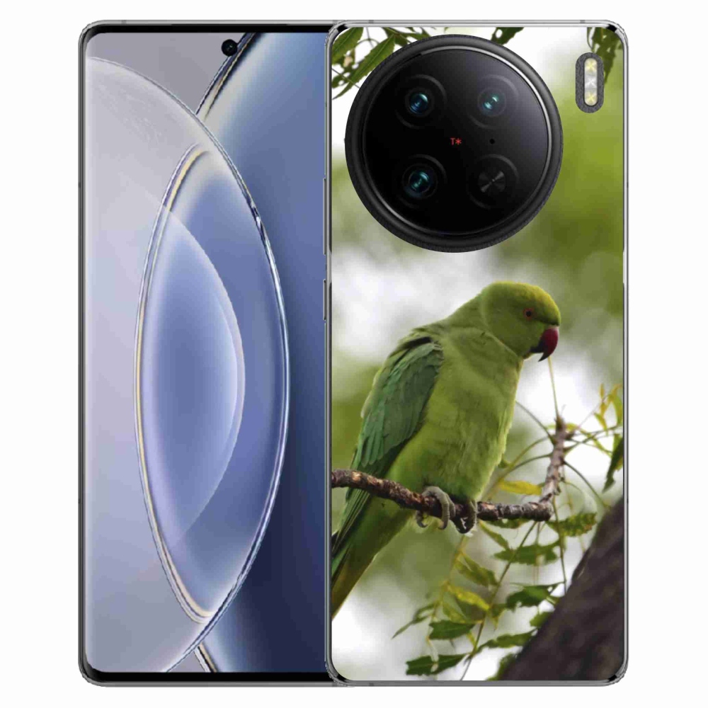 mmCase géltok a Vivo X90 Pro-hoz – zöld papagáj