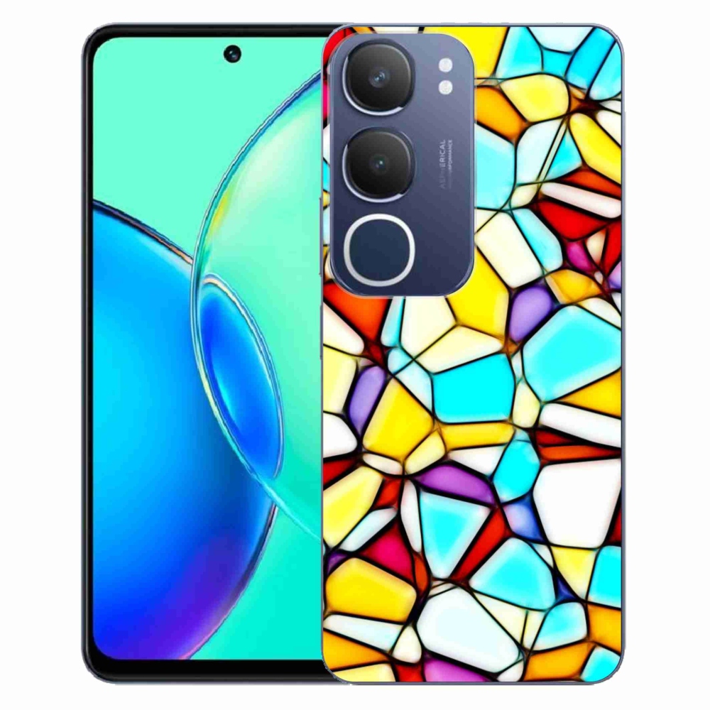 mmCase gélhuzat a Vivo Y19S-hez – absztrakt motívum 40